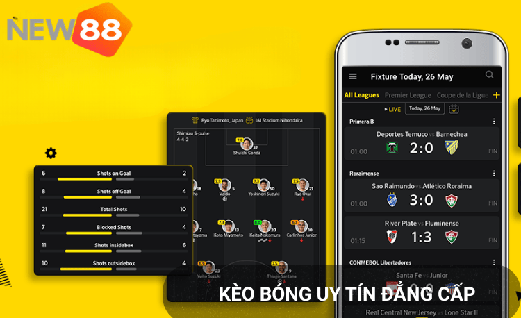 Tính tiền kèo New88